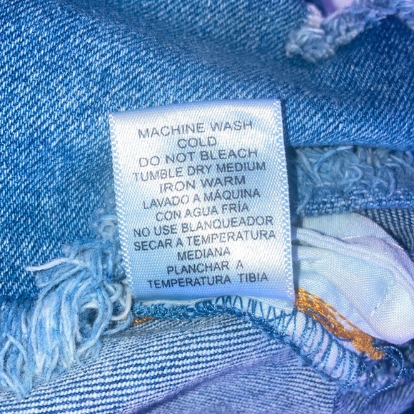 Love Tree Denim Shorts Overalls Size Medium Cute Adorable Comfortable - Picture 9 of 16